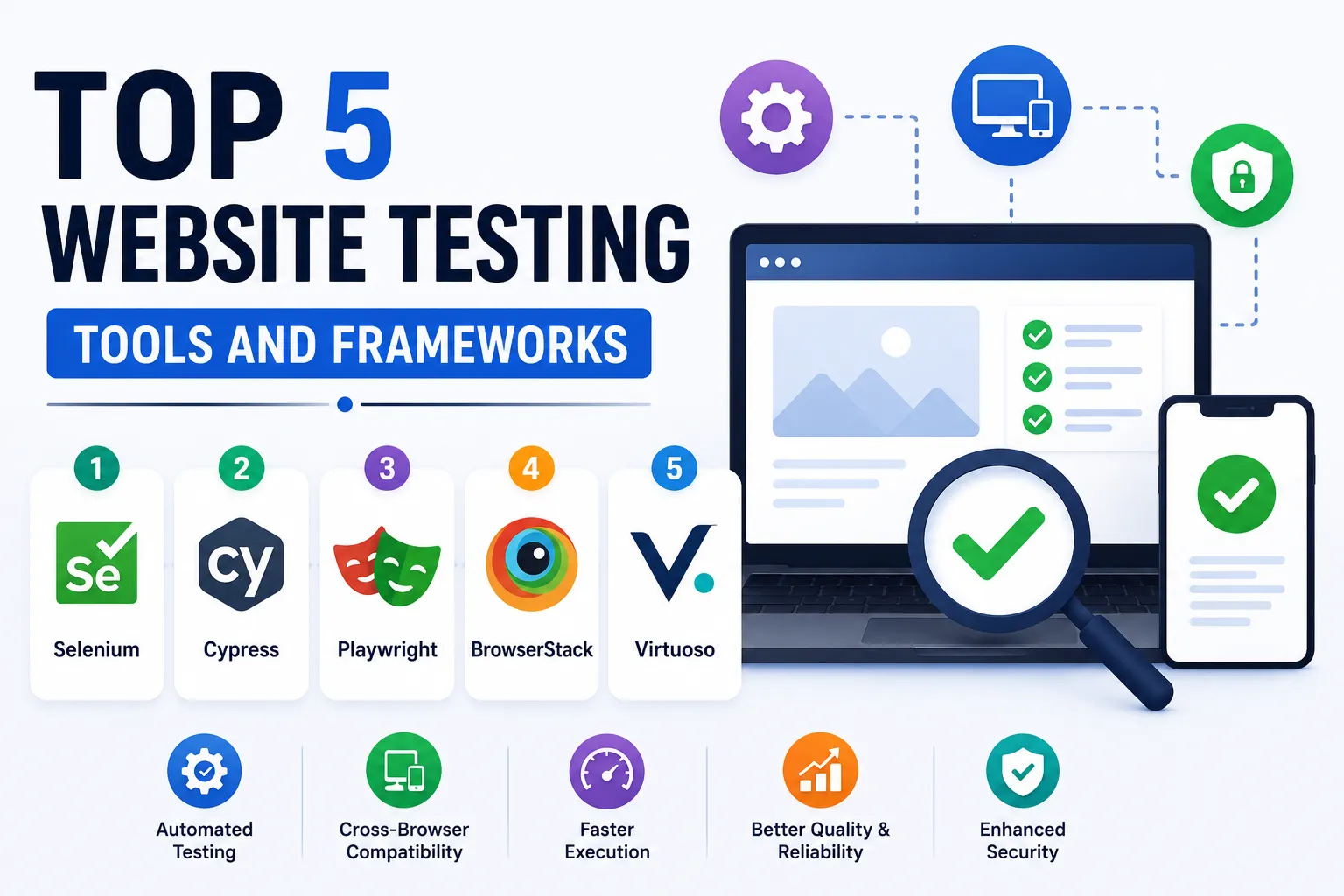 Top 5 Website Testing Tools and Frameworks 
