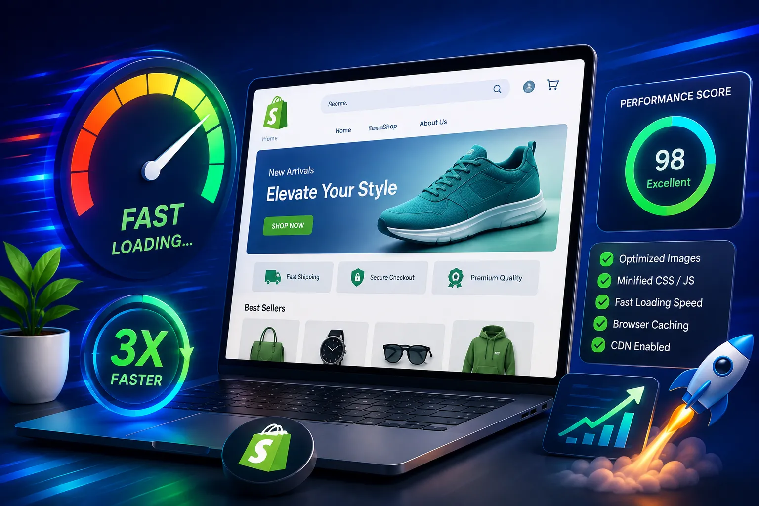 Shopify Store Optimization for Speed and Performance