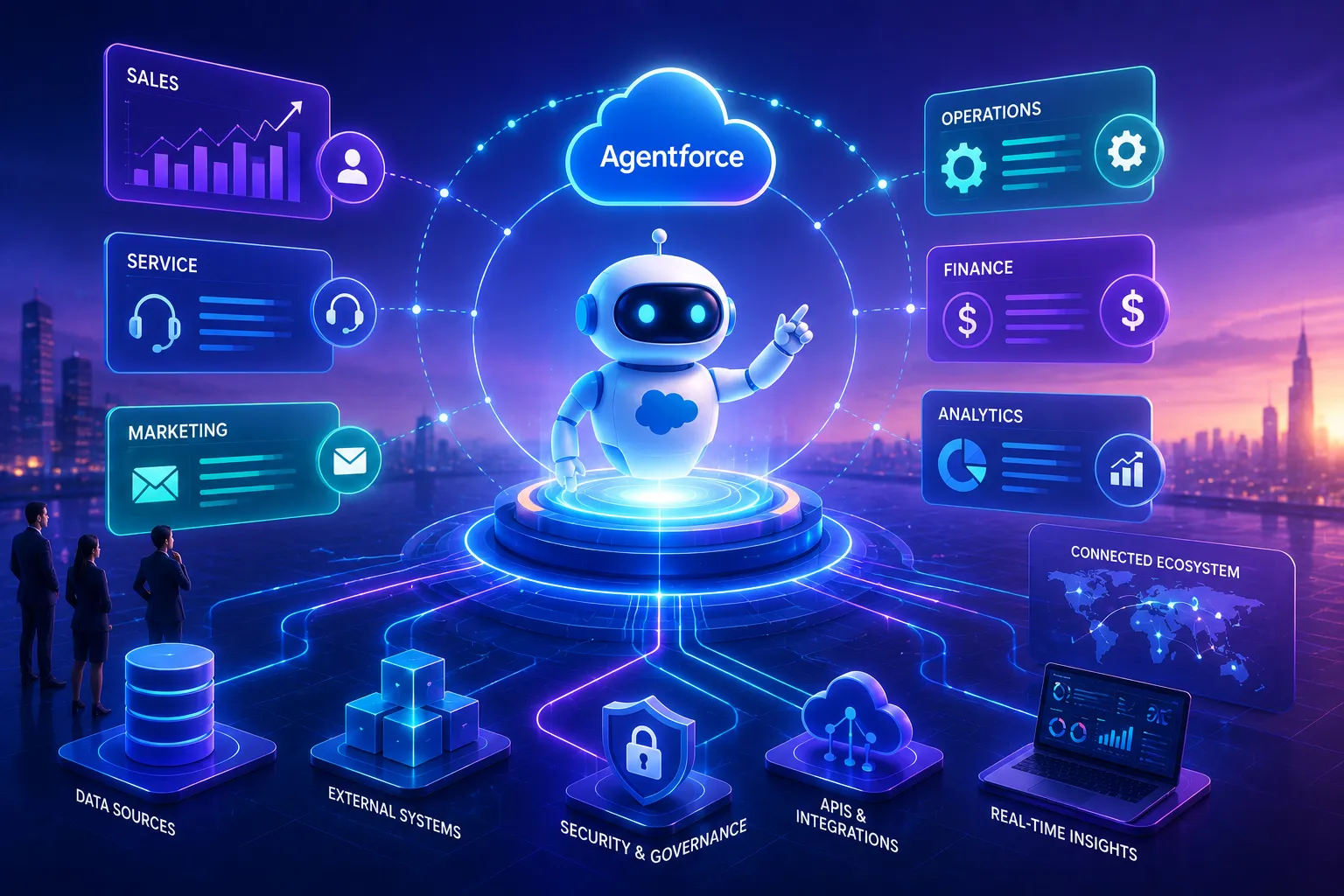 Future of Agentforce Integration in the Agentic Enterprise 2 What the Future of Agentforce Integration Will Look Like