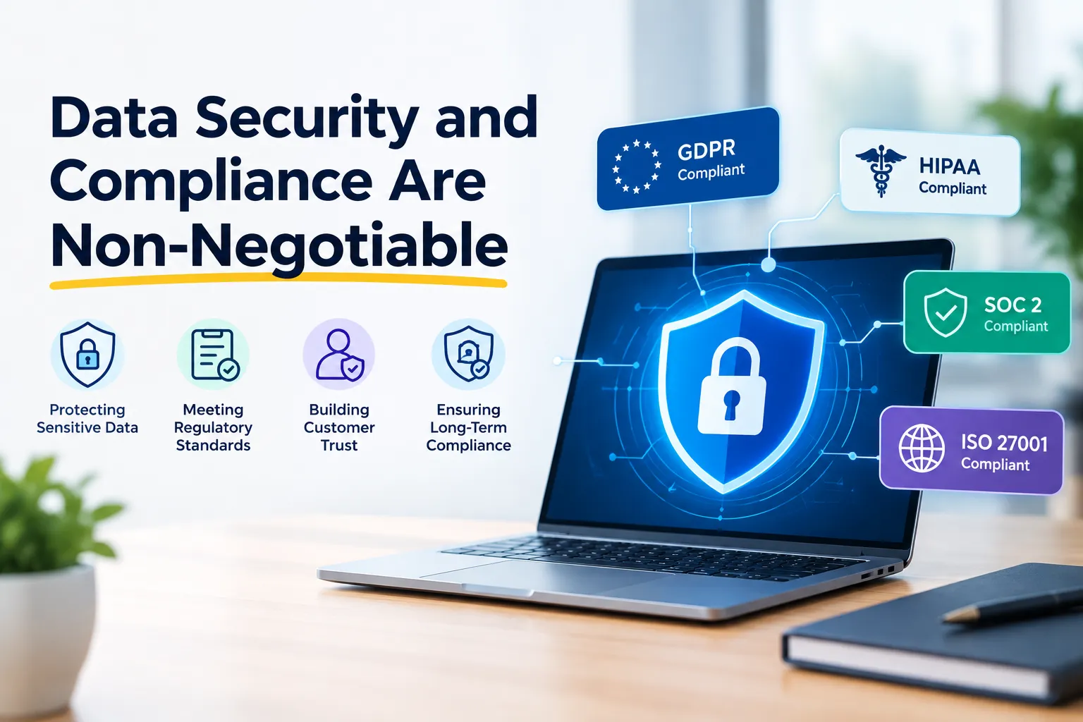 Why Do EdTech Brands Need an AI App Development Company for Personalized Learning? 2 Data Security and Compliance Are Non-Negotiable