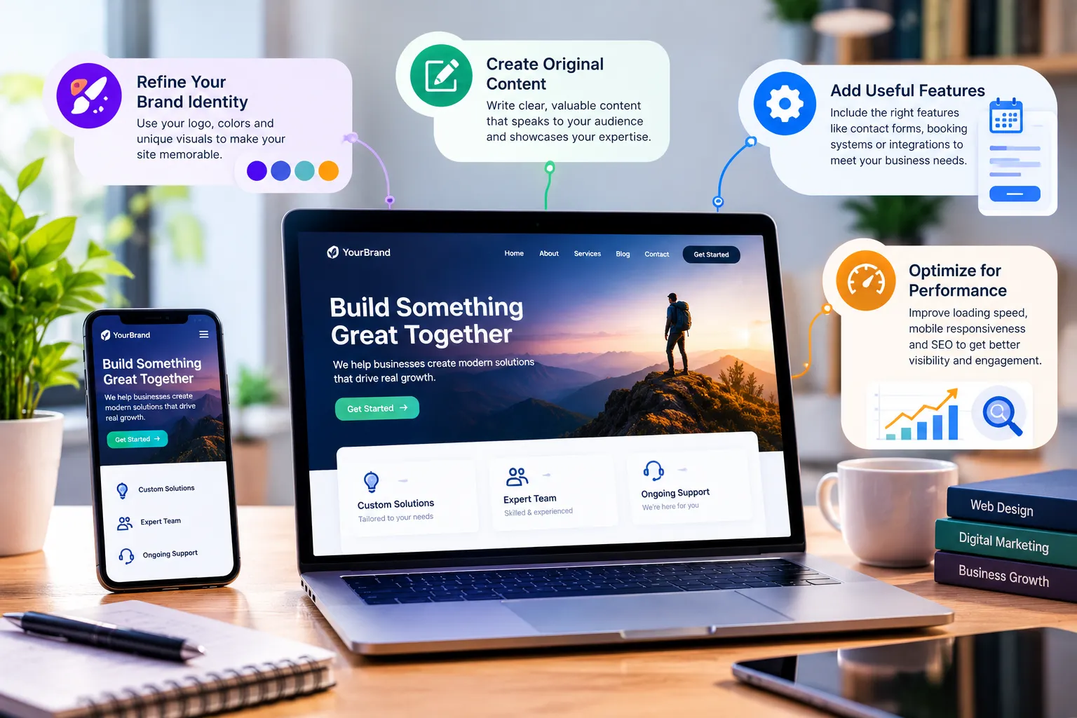 7 Powerful Pros and Cons of AI Generated Websites 3 AI Generated Websites